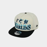 New Era Miami Marlins MLB Multi Logo 9FIFTY Snapback Hat
