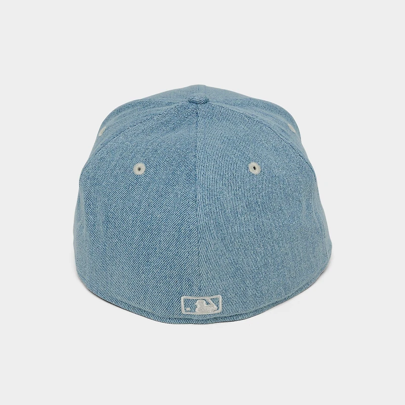 New Era York Yankees MLB 59FIFTY Denim Fitted Hat
