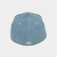 New Era York Yankees MLB 59FIFTY Denim Fitted Hat