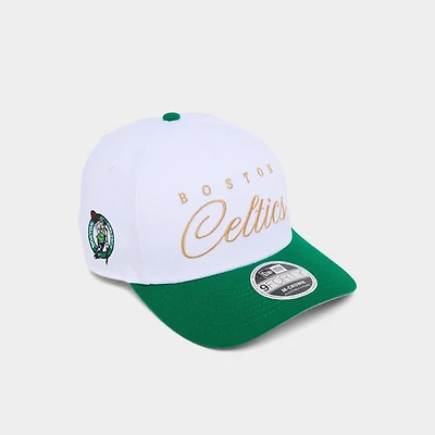 New Era Boston Celtics NBA 2025 Draft 9FORTY M-Crown A-Frame Snapback Hat