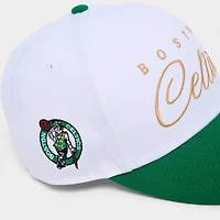 New Era Boston Celtics NBA 2025 Draft 9FORTY M-Crown A-Frame Snapback Hat