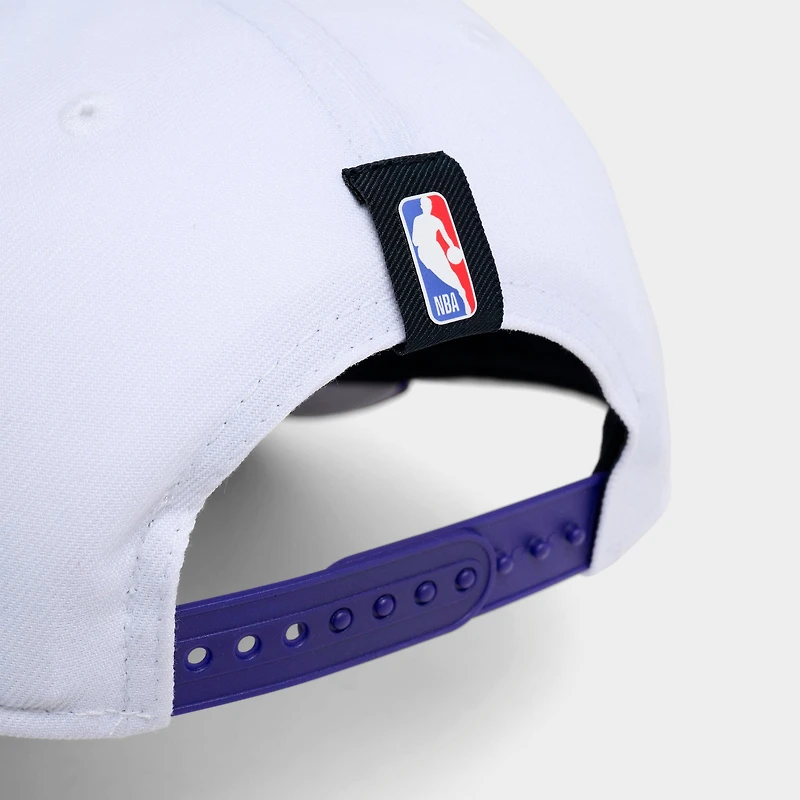 New Era Los Angeles Lakers NBA 2025 Draft 9FORTY M-Crown A-Frame Snapback Hat
