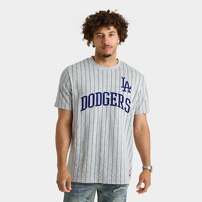Men's New Era Los Angeles Dodgers Pinstripe T-Shirt