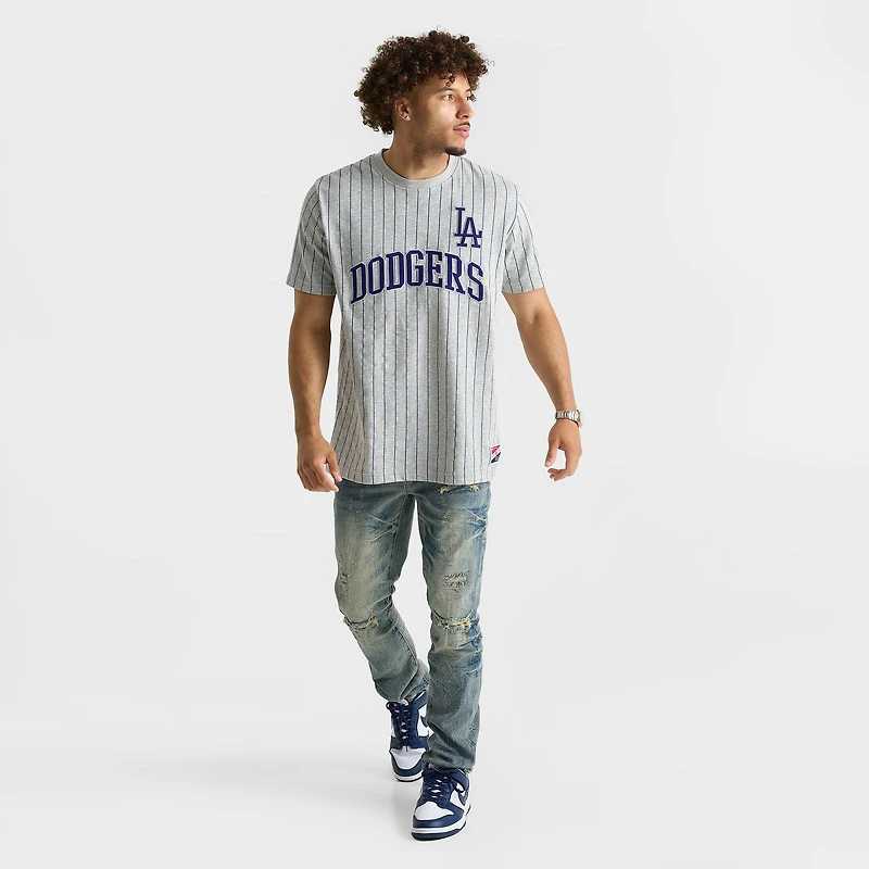 Men's New Era Los Angeles Dodgers Pinstripe T-Shirt