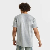 Men's New Era Los Angeles Dodgers Pinstripe T-Shirt