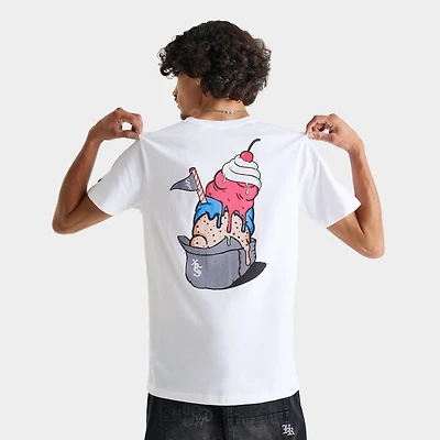 Men's New Era Chicago White Sox MLB Game Day Ice Cream T-Shirt