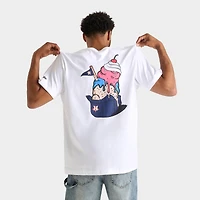 Men's New Era Houston Astros MLB Game Day Ice Cream T-Shirt