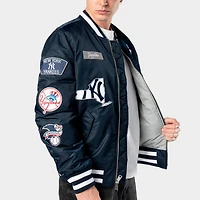 Men's New Era x Alpha Industries York Yankees MLB Reversible Bomber Jacket