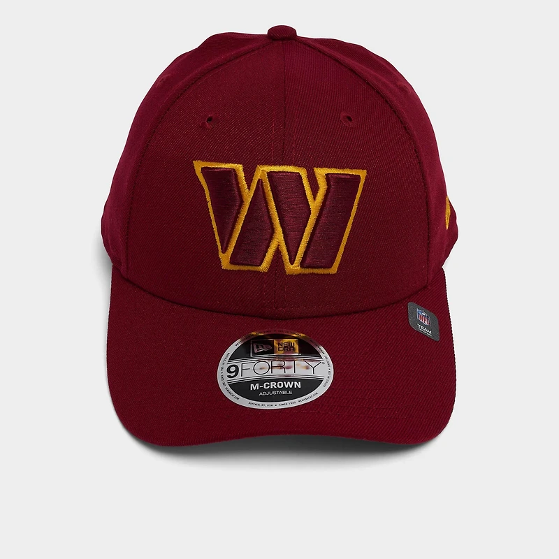 New Era Washington Commanders NFL 9FORTY M-Crown Snapback Hat