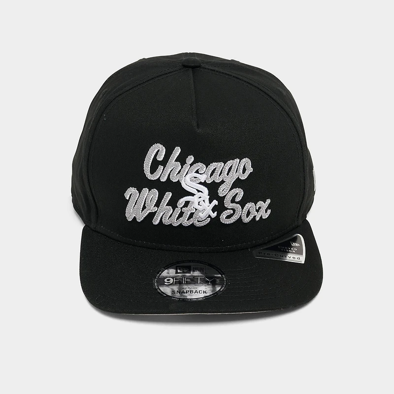 New Era Chicago White Sox MLB Chain Stitch 9FIFTY A-Frame Snapback Hat