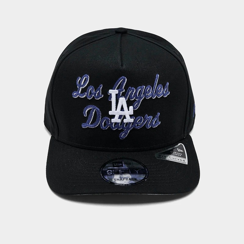 New Era Los Angeles Dodgers MLB Chain Stitch 9FIFTY A-Frame Snapback Hat