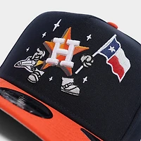 New Era Houston Astros MLB 9FIFTY A-Frame Cartoon Snapback Hat