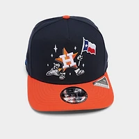 New Era Houston Astros MLB 9FIFTY A-Frame Cartoon Snapback Hat