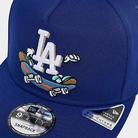 New Era Los Angeles Dodgers MLB 9FIFTY A-Frame Cartoon Snapback Hat