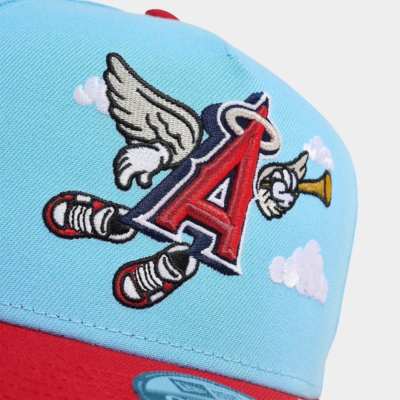 New Era Los Angeles Angels MLB 9FIFTY A-Frame Cartoon Snapback Hat