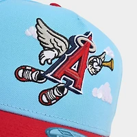 New Era Los Angeles Angels MLB 9FIFTY A-Frame Cartoon Snapback Hat