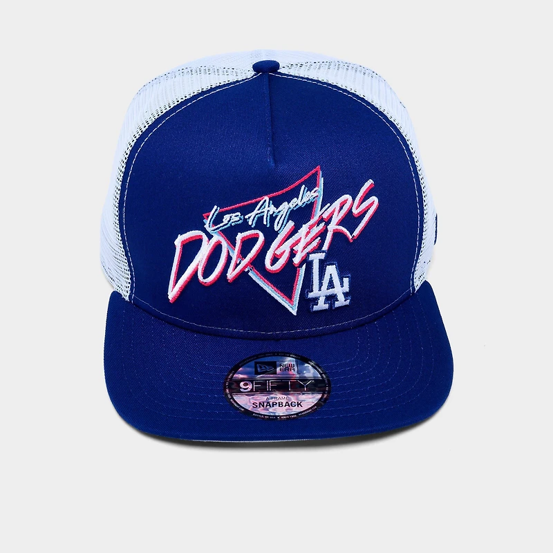 New Era Los Angeles Dodgers MLB 9FIFTY A-Frame Trucker Hat