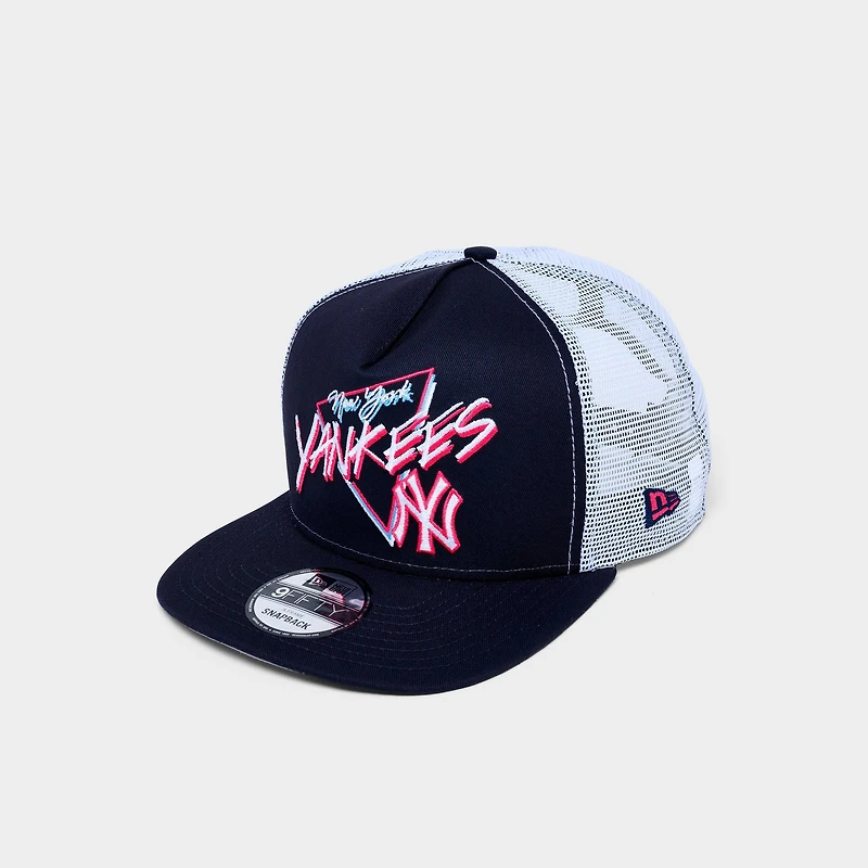 New Era New York Yankees MLB 9FIFTY A-Frame Trucker Hat