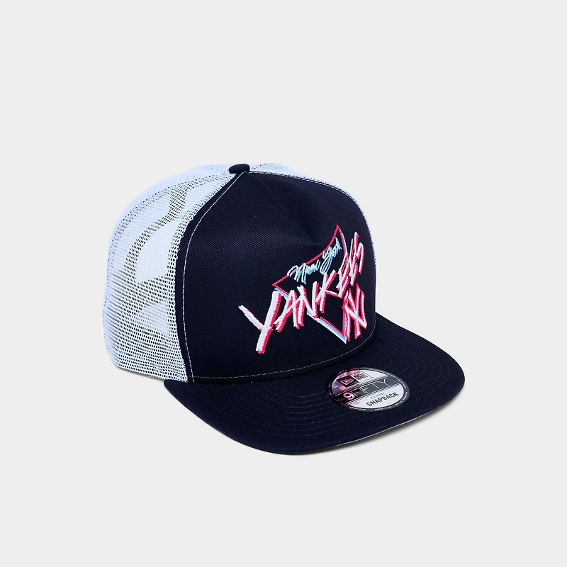 New Era New York Yankees MLB 9FIFTY A-Frame Trucker Hat