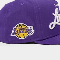 New Era Los Angeles Lakers NBA Local Play 9FIFTY A-Frame Snapback Hat
