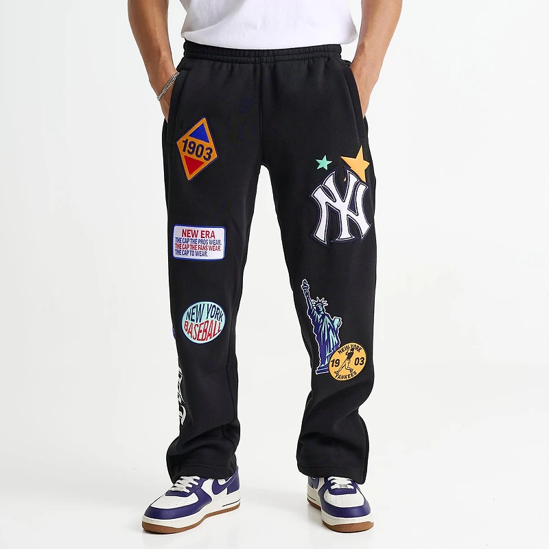 Men's New Era York Yankees MLB Patch Sweatpants