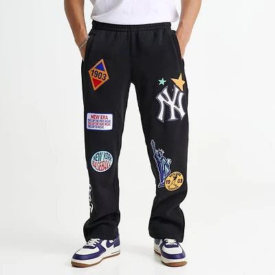 Men's New Era York Yankees MLB Patch Sweatpants