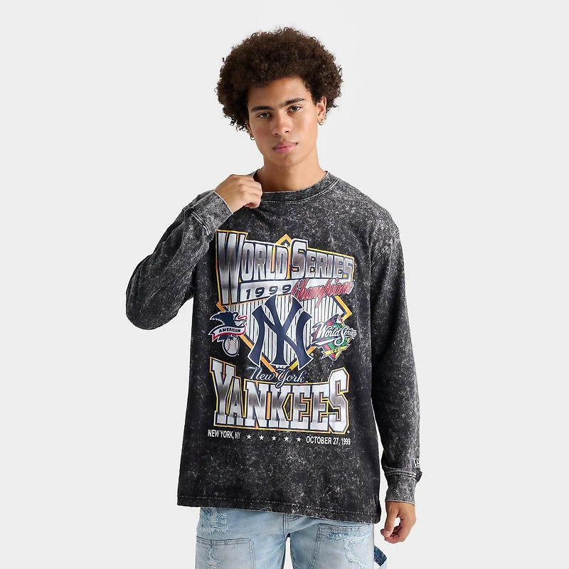 Men's New Era York Yankees MLB 1999 World Series Long-Sleeve T-Shirt