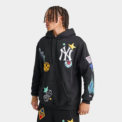 Men's New Era York Yankees MLB Up There Fleece Hoodie