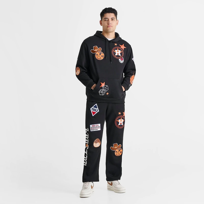 Men's New Era Houston Astros MLB Patch Pullover Hoodie