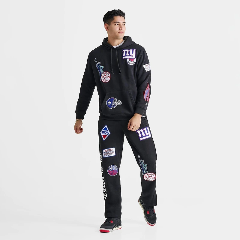 Men's New Era York Giants NFL Patch Pullover Hoodie