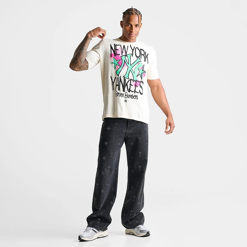 Men's New Era York Yankees MLB Graffiti Graphic T-Shirt