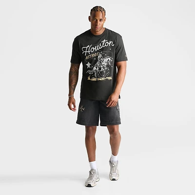 Men's New Era Houston Astros MLB Cowboy Graphic T-Shirt