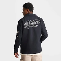 Men's New Era Los Angeles Dodgers MLB Script Coach Jacket