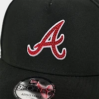 New Era Atlanta Braves MLB 9FORTY Rhinestones Snapback Hat