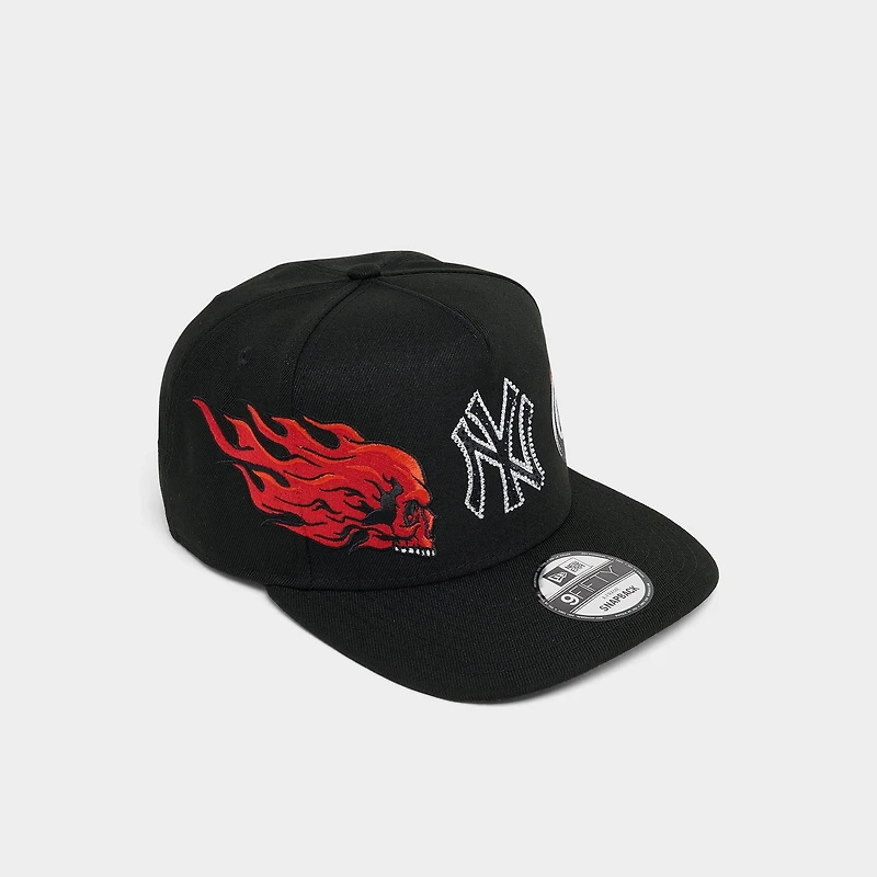 New Era New York Yankees MLB Skull & 8-Ball Snapback Hat