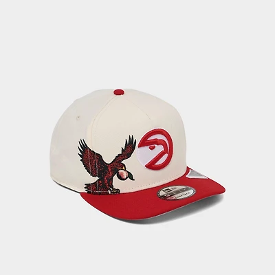 New Era Atlanta Hawks NBA Hardwood Classics 9FIFTY A-Frame Snapback Hat