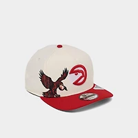 New Era Atlanta Hawks NBA Hardwood Classics 9FIFTY A-Frame Snapback Hat