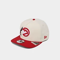 New Era Atlanta Hawks NBA Hardwood Classics 9FIFTY A-Frame Snapback Hat