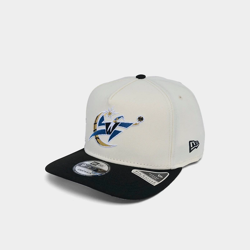 New Era Washington Wizards NBA Hardwood Classics 9FIFTY A-Frame Snapback Hat