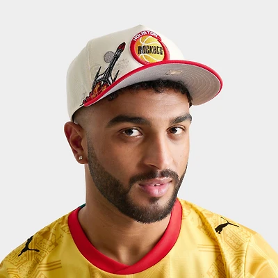 New Era Houston Rockets NBA Hardwood Classics 9FIFTY A-Frame Snapback Hat