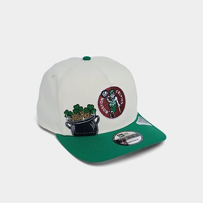 New Era Boston Celtics NBA Hardwood Classics 9FIFTY A-Frame Snapback Hat