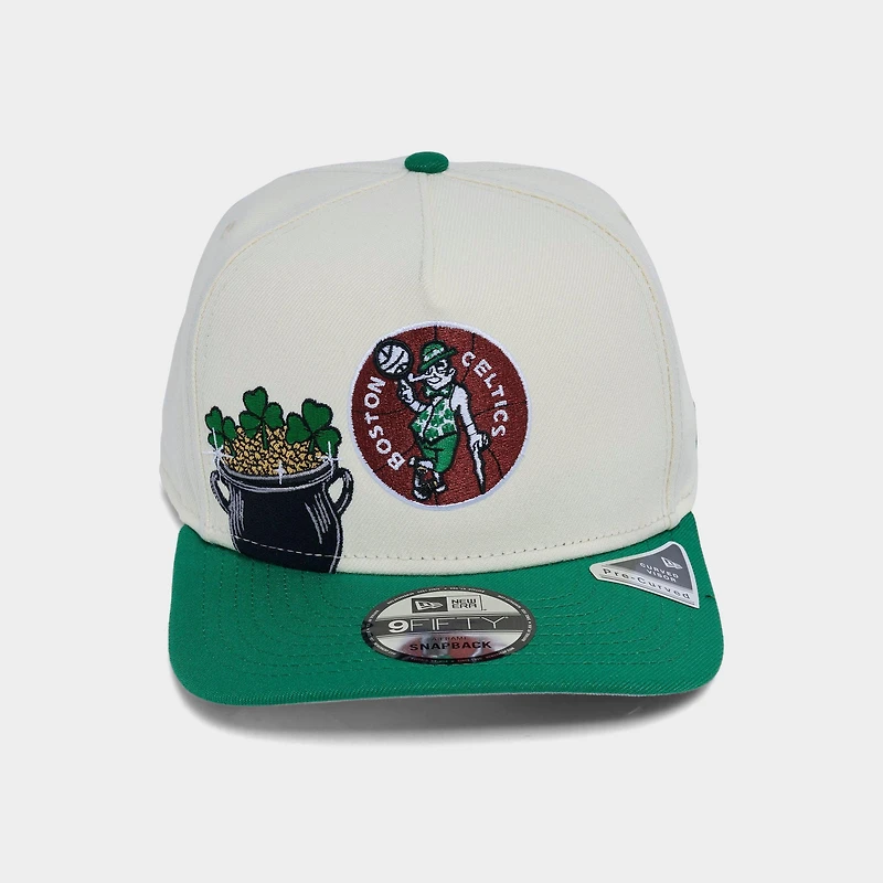 New Era Boston Celtics NBA Hardwood Classics 9FIFTY A-Frame Snapback Hat