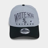 New Era Chicago White Sox MLB 9FORTY Embroidery Wordmark A-Frame Snapback Hat