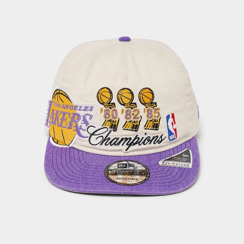 New Era Los Angeles Lakers NBA Champions 19Twenty Snapback Hat