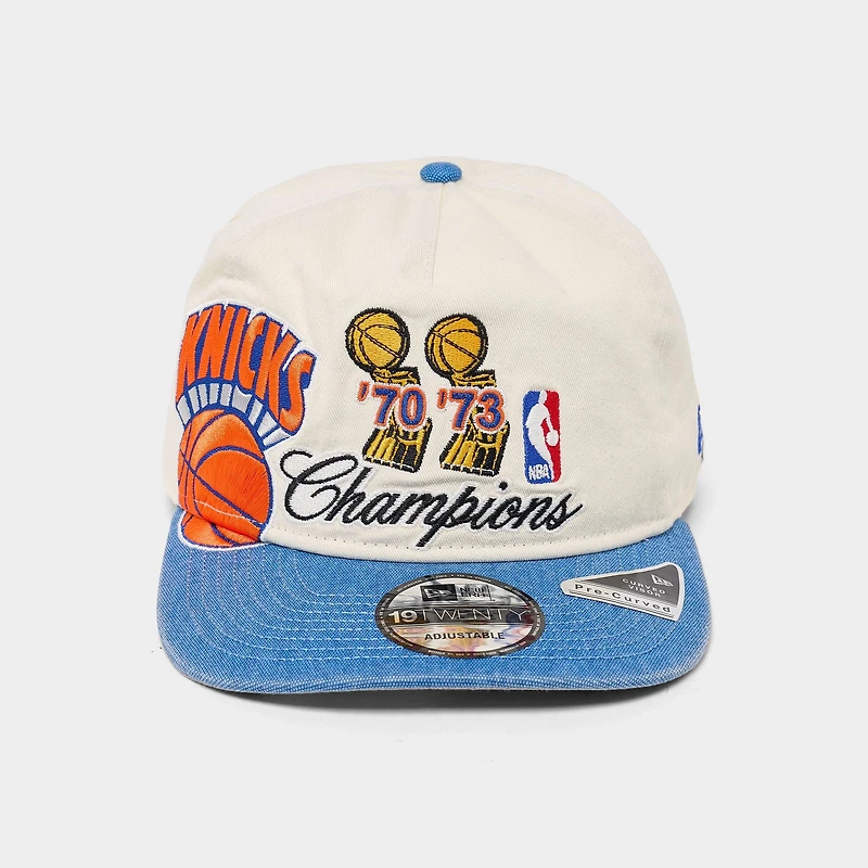 New Era New York Knicks NBA Championship 19TWENTY Snapback Hat