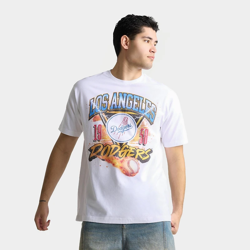Men's New Era Los Angeles Dodgers MLB On Fire T-Shirt