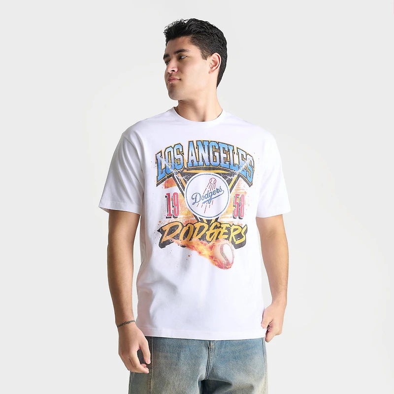 Men's New Era Los Angeles Dodgers MLB On Fire T-Shirt