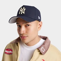 New Era New York Yankees MLB Metal Logo 9FORTY A-Frame Snapback Hat