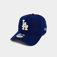 New Era Los Angeles Dodgers MLB Metal Logo 9FORTY A-Frame Snapback Hat