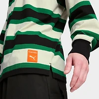 Men's Puma x Carrots Striped Jersey Long-Sleeve Rugby Shirt